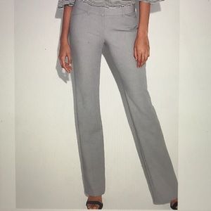 Express Low Rise Barely Boot Editor Pant Gray